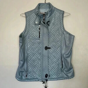 Jamie Sadock Vest Dusty  Blue-Size S
